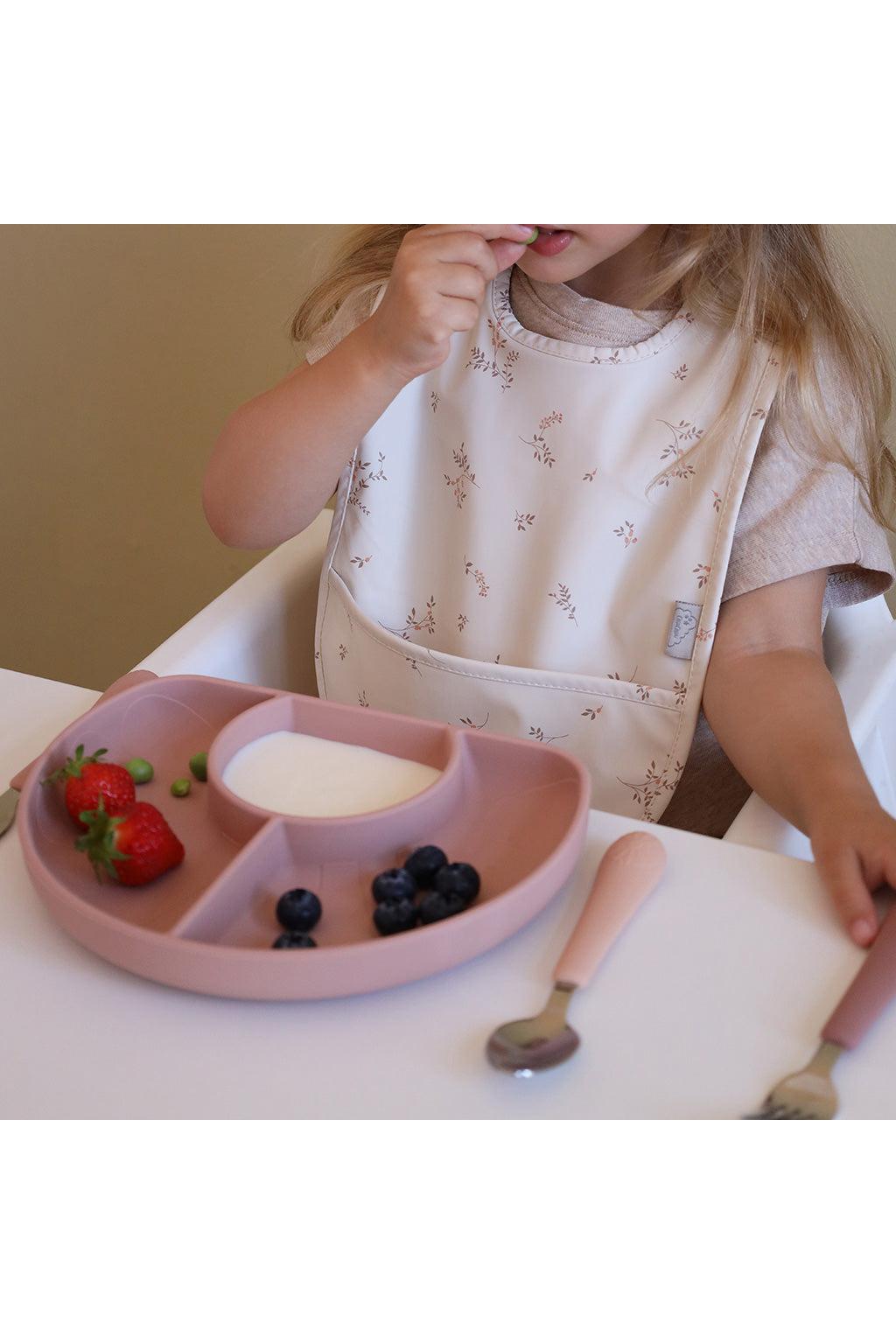 Cam Cam Copenhagen vaikų stalo įrankių rinkinys – Flower – Rose Mix