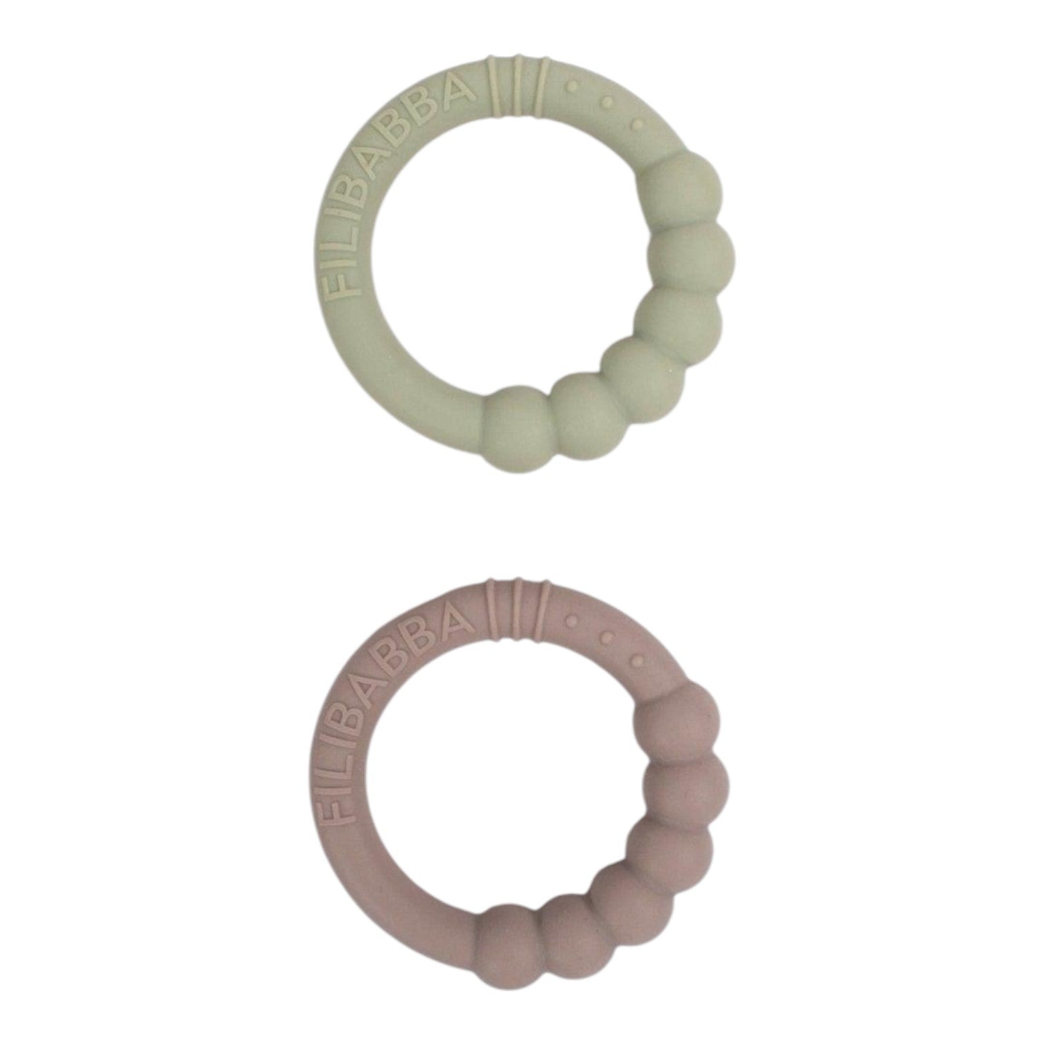 Filibabba silikoninis kramtukas - Warm Grey