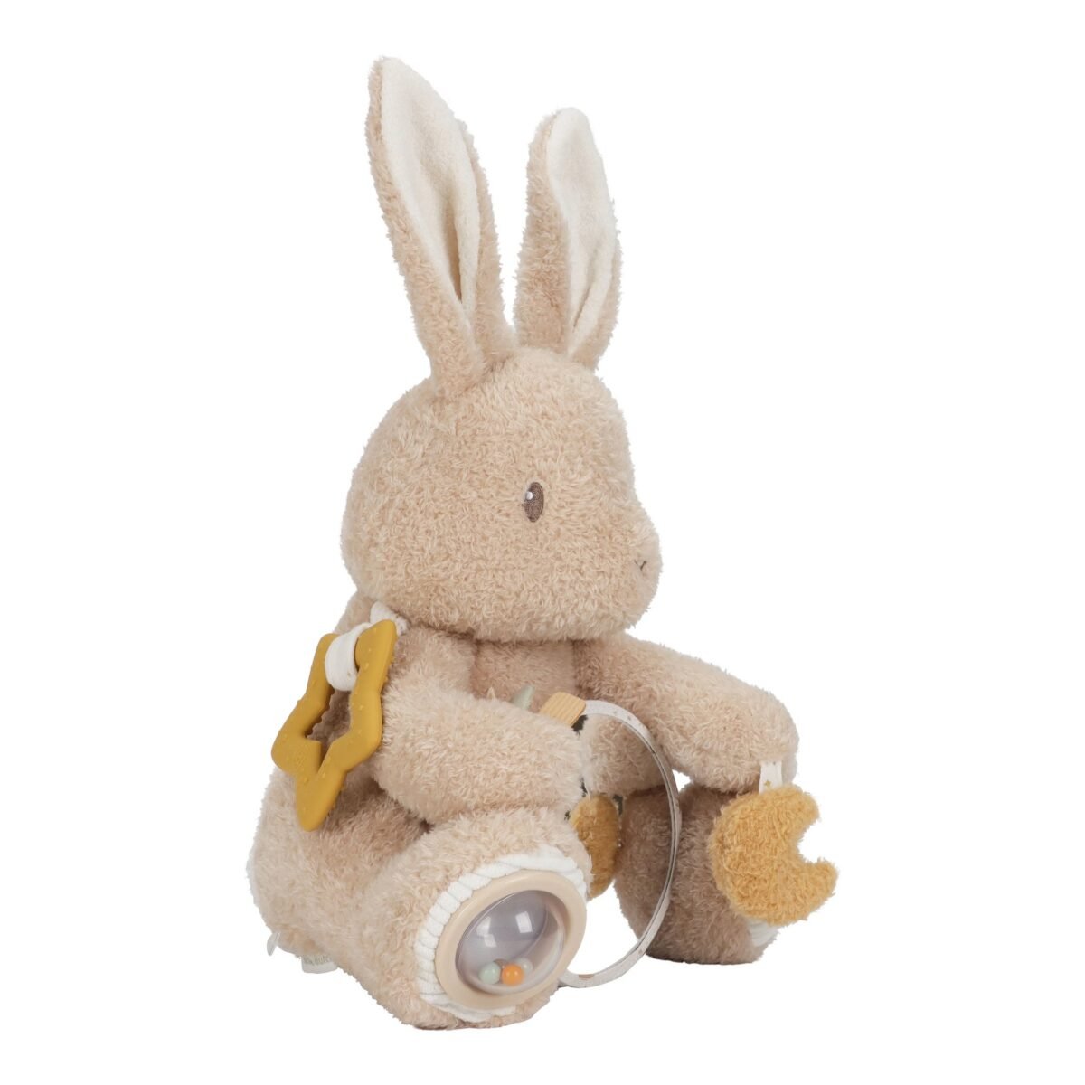 Little Dutch minkštas veiklos žaislas „Baby Bunny“ - TinyStore.lt