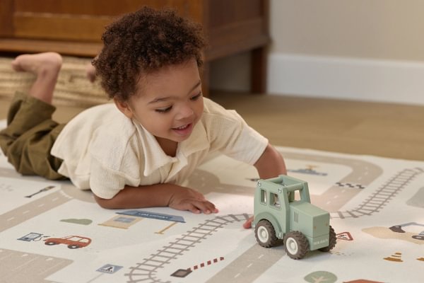 Little Dutch medinis traktorius