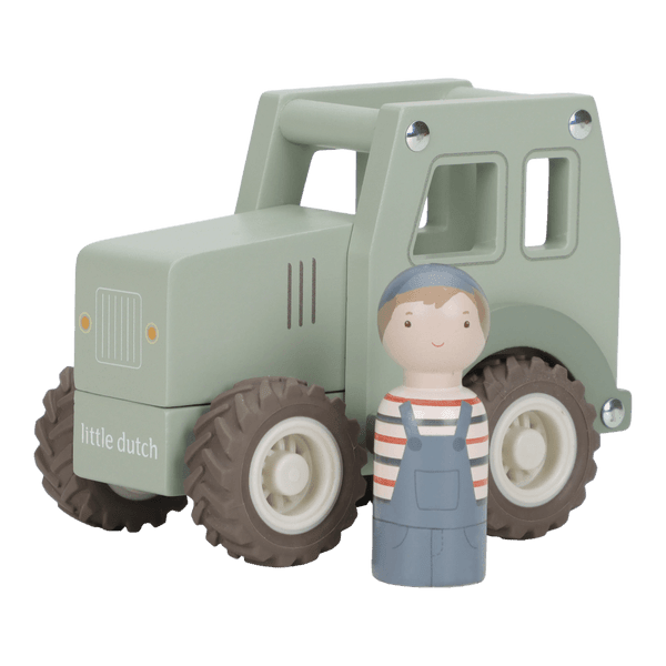 Little Dutch medinis traktorius - TinyStore.lt