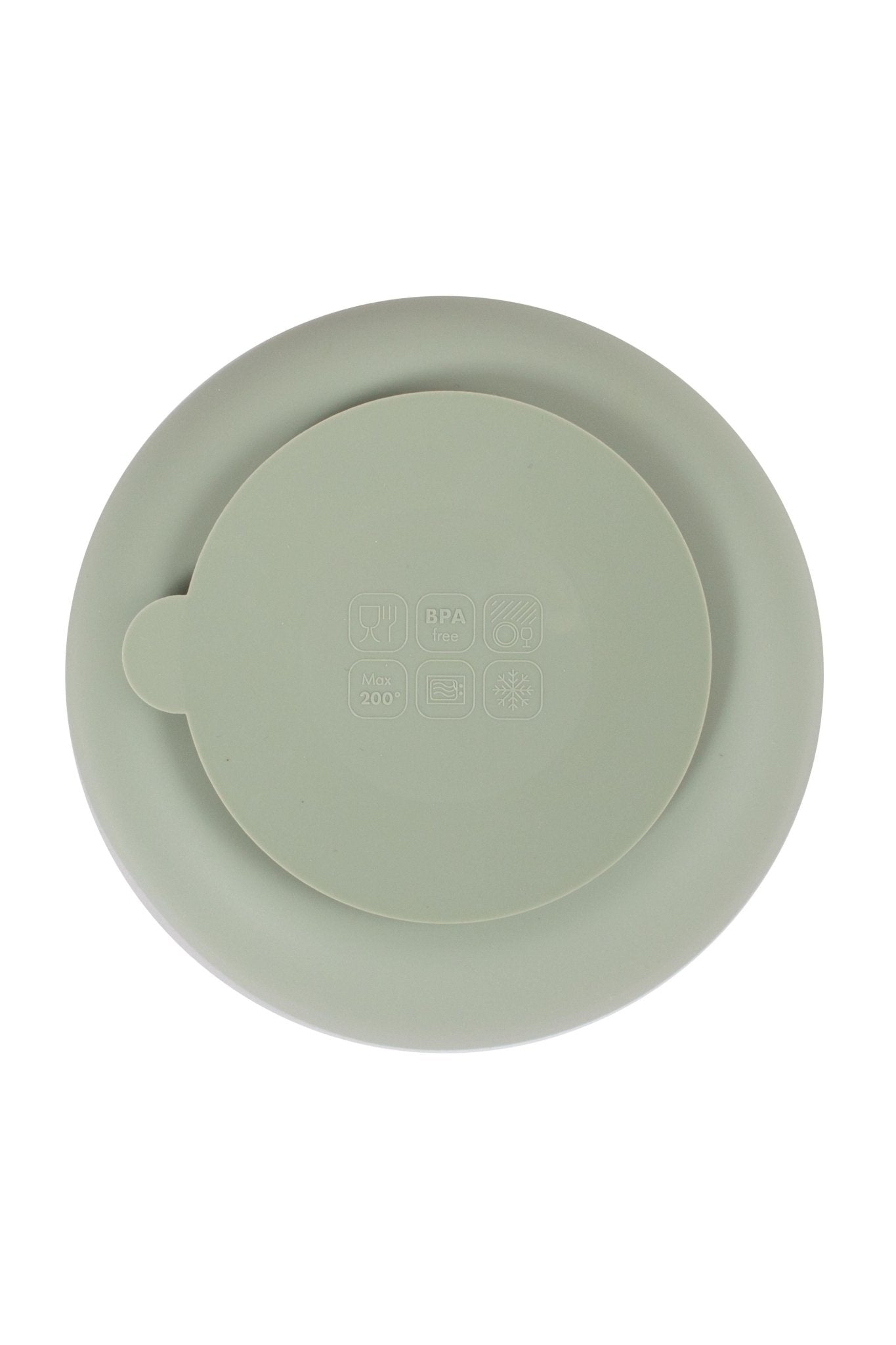 Filibabba silikoninė padalinta lėkštė - Grenn