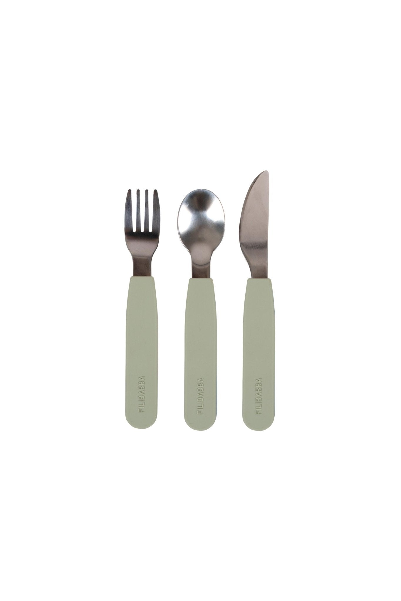 Filibabba silikoninių įrankių rinkinys - Green